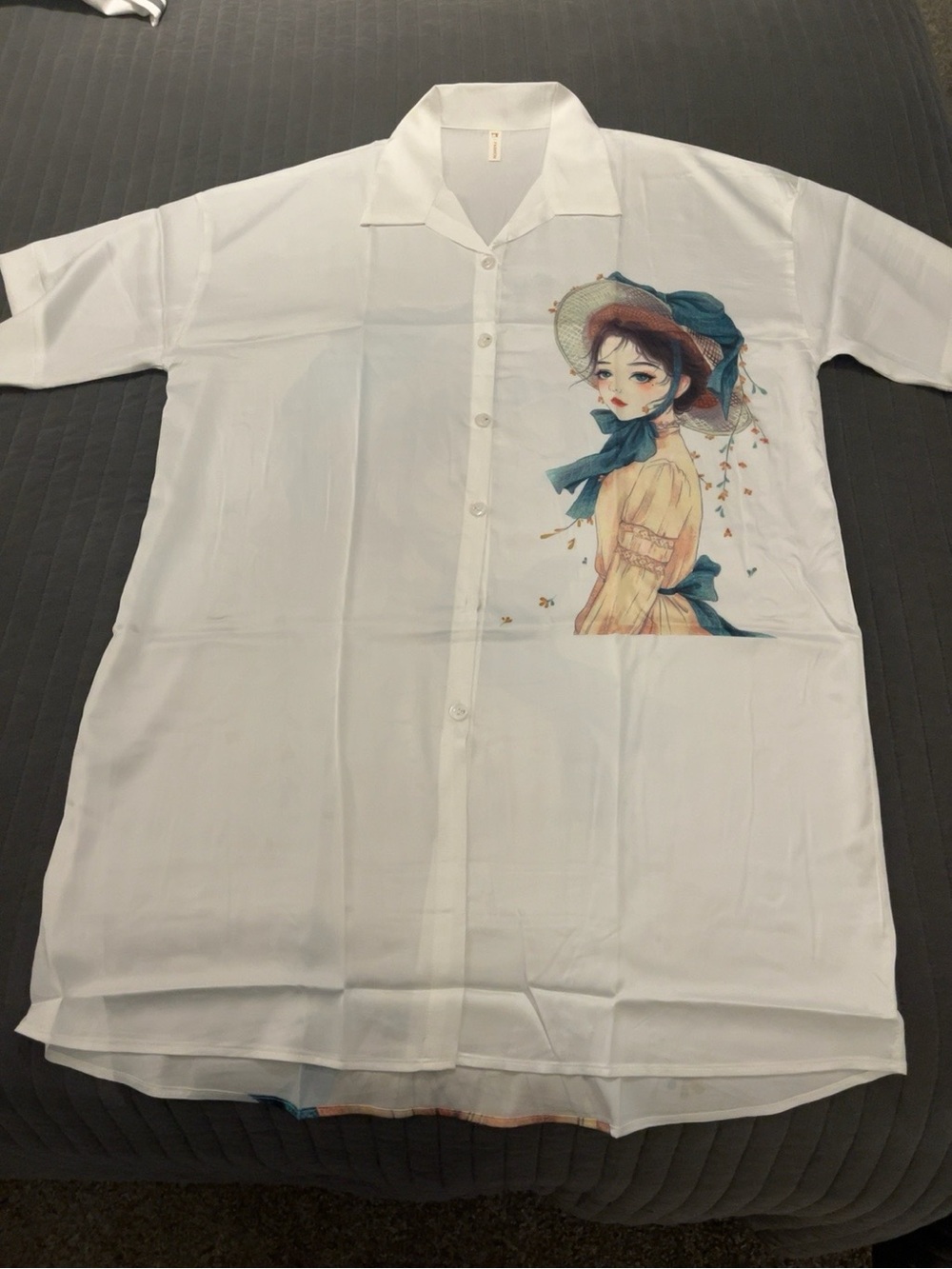 Absolutely beautiful  Oversized Silk Night Shirt